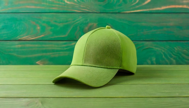 Baseball caps on the background