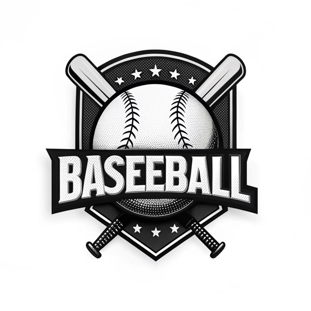 Photo baseball emblem