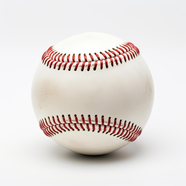 Foto baseball isolato su sfondo bianco