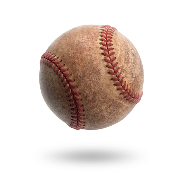 Baseball isolated on white background