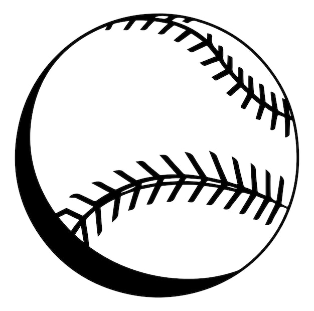baseball player silhouette vector design