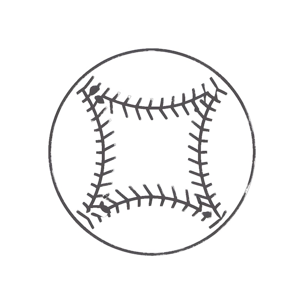 Photo baseball vector icon illustration on a transparent background baseball icon