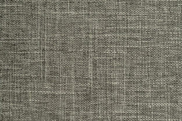 Basic background of linen fabric, close-up of fabric fibers