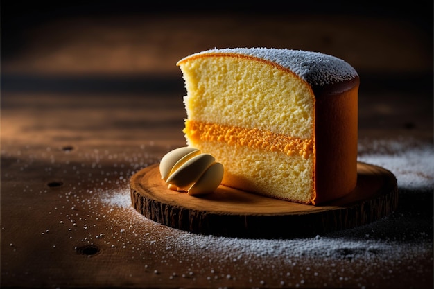 Basic Vanilla Cake illustration images