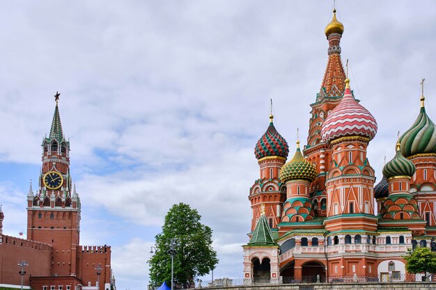 Basil's Cathedral en de Spasskaya-toren