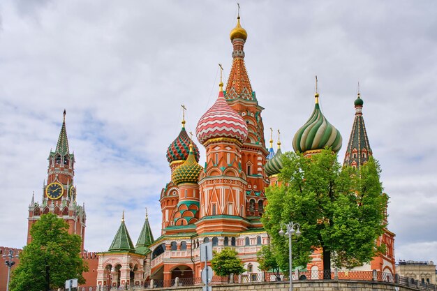 Basil's Cathedral and Spasskaya Tower