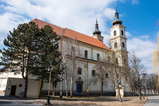 Photo basilica minor in sastinstraze slovak republic famous religious architecture