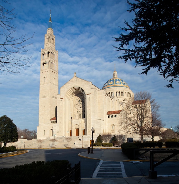 Photo basilica of the national shrine of the immaculate conception