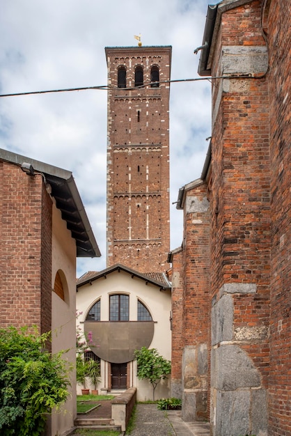 Basilica of Saint Ambrose in Milan Italy