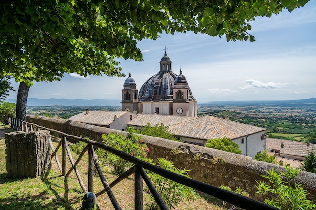 Basilica of Santa Margherita in Montefiascone, has one of the largest domes in Italy (27 m of diameter)