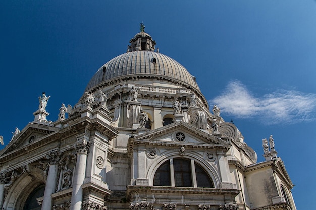 The basilica santa maria della salute in venice