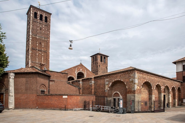 Basiliek van Sint-Ambrosius in Milaan, Italië