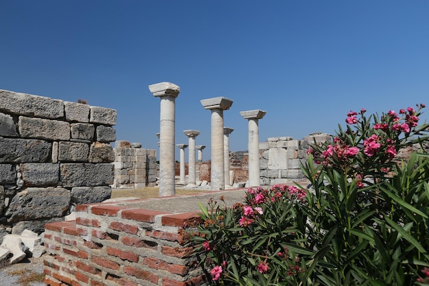 Basiliek van St. John in Selcuk Town Izmir Turkije