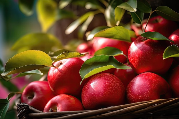 Basket of apples