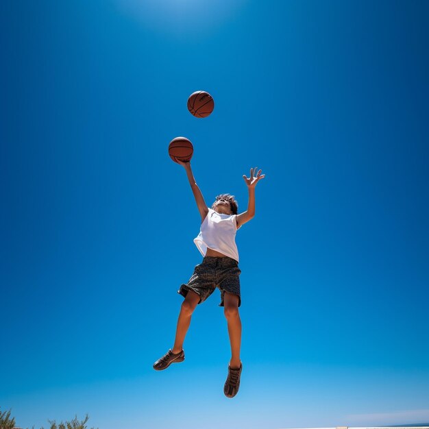 Basket Ball and sports HD 8K wallpaper Stock Photographic Image