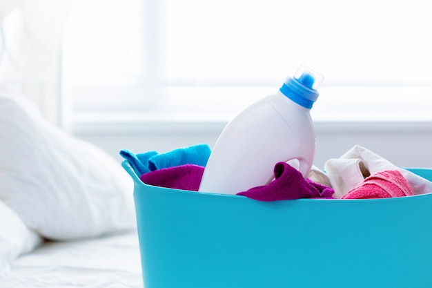 Basket of clothes