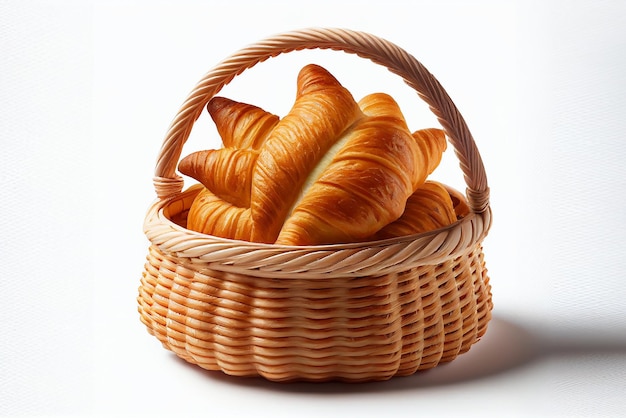 basket of croissant