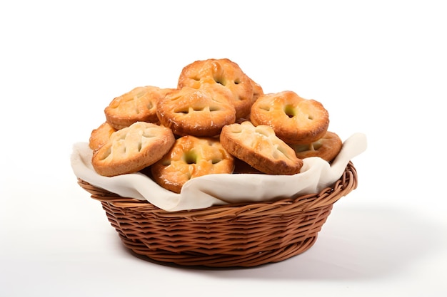 A basket filled with freshly baked apple pies a classic treat enjoyed during the equinox season