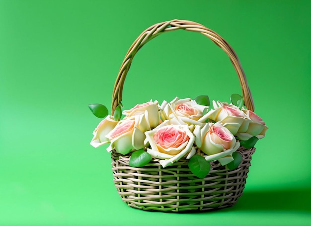 Basket of flowers