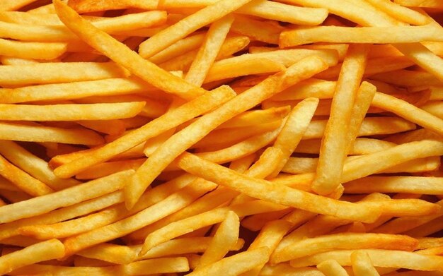 a basket of french fries with a pile of fries