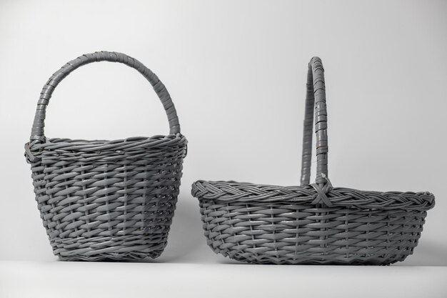 Basket isolated on white background