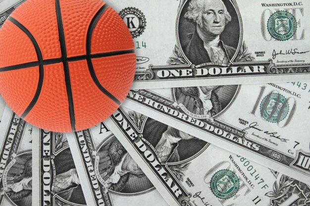 Basket and money