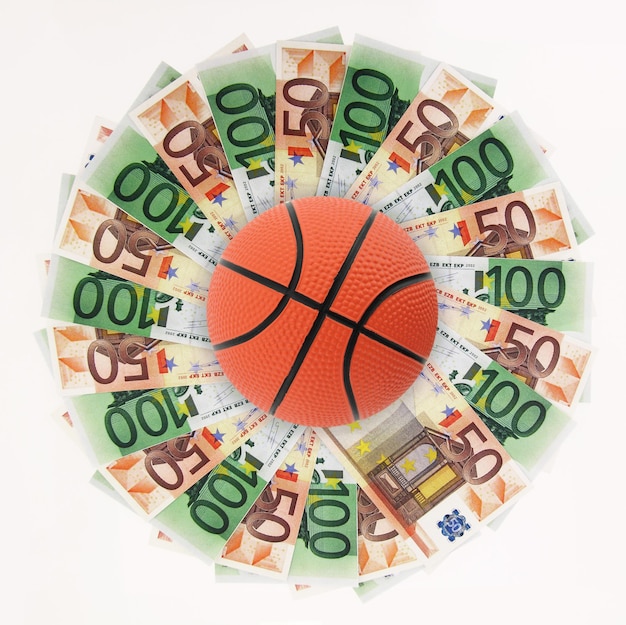 Basket and money