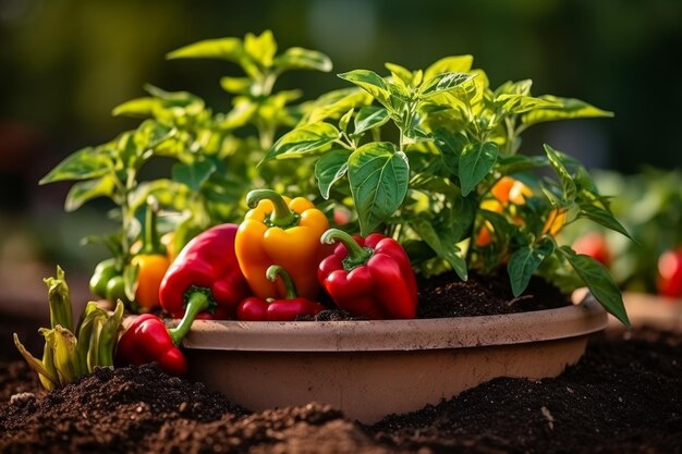 Basket with vegetables and fruits The concept of biological bioproducts bioecology selfgrown vegetarians