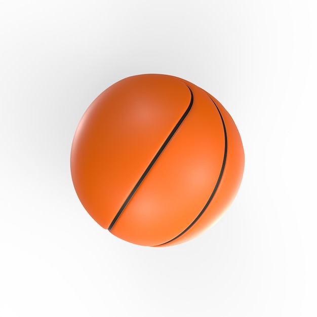 basketbal bal 3D-modellering