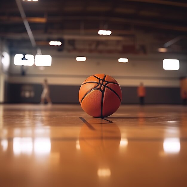 Basketbal in de arena