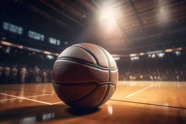 Basketball ball arena sport Generate Ai