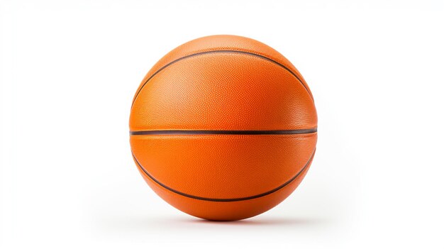 basketball ball isolated on white AI Generative