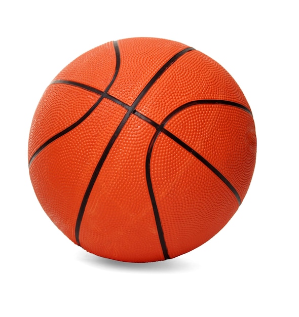 Photo basketball ball isolated on white