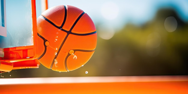 basketball CloseUp Basketball Handheld Beauty GameReady