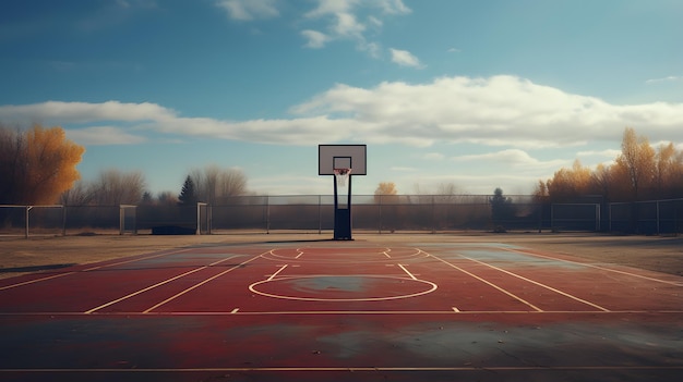 Basketball court