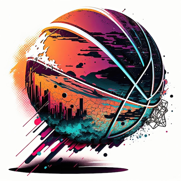 Basketball The Dynamic and Exciting Object of Motion and Contest with Generative AI Technology