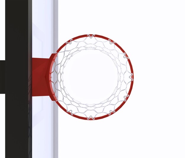 Basketball hoop Basketball net 3d render