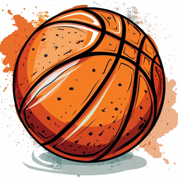 Photo basketball illustration icon cartoon graphics
