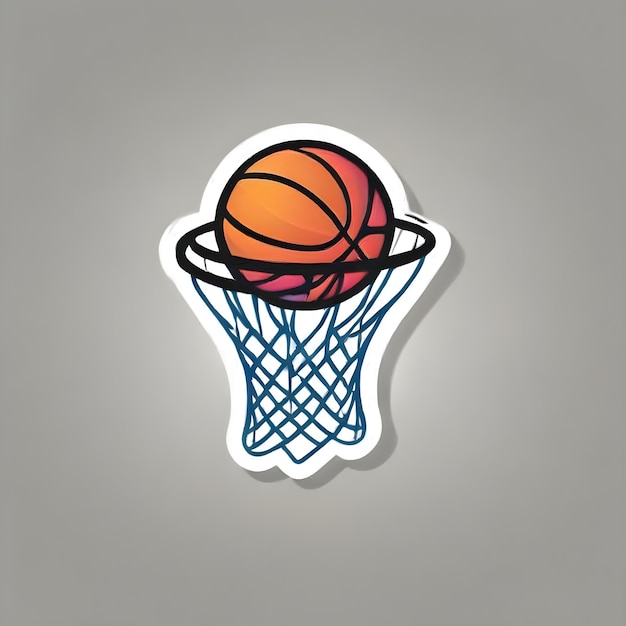 Basketball inside The Ring Logo
