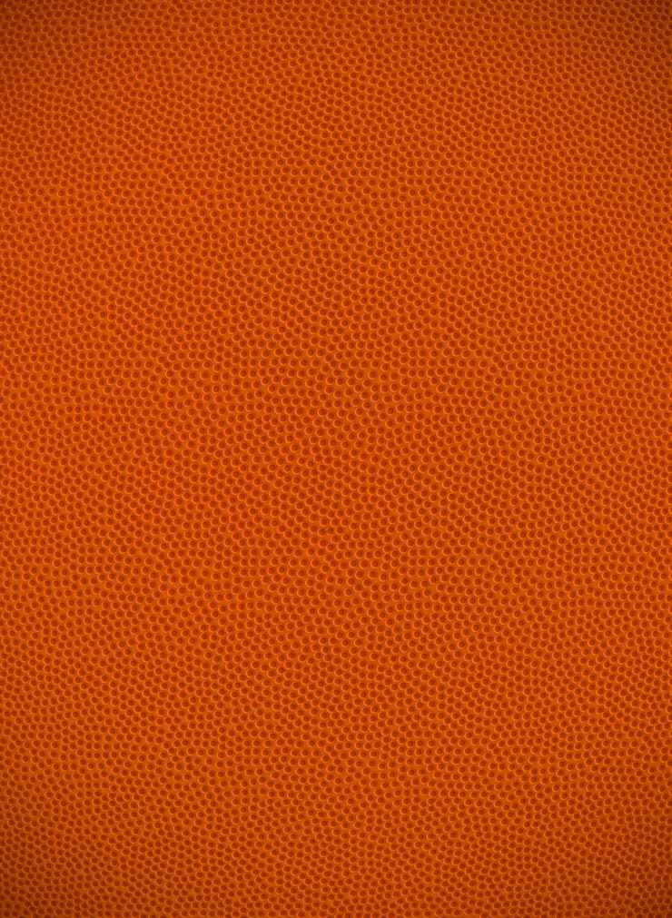 Photo basketball leather material