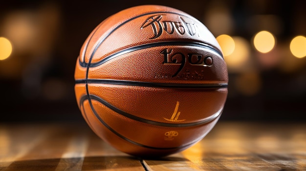 Basketball in MidAir for a Perfect Shot