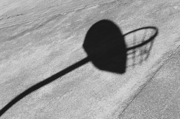 Foto sagoma di sport pallacanestro ombra