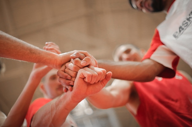 Giocatori della squadra di pallacanestro