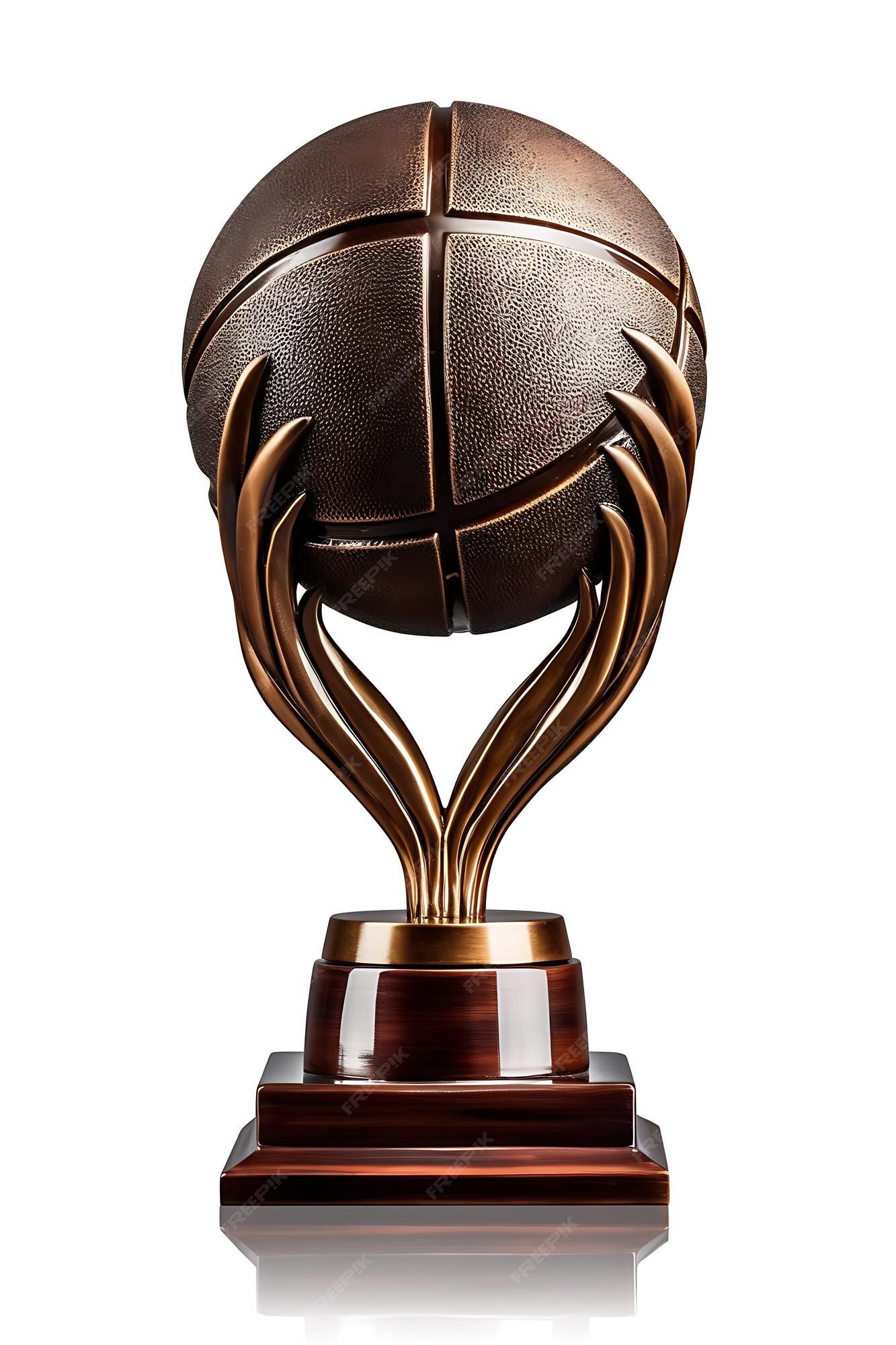 Premium AI Image | Basketball trophy champion trophy sports award