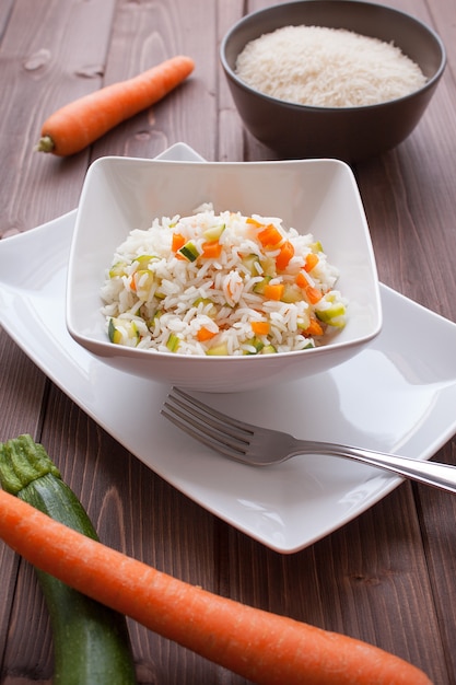 Basmati Rice with veggies