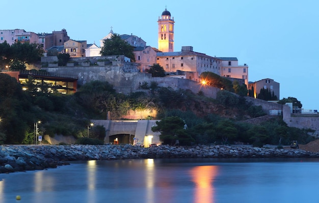 Bastia is een commerciële havenstad in het noordoosten van Corsica, Frankrijk