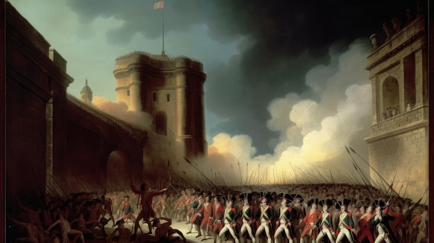 Bastille Day French Revolution battle