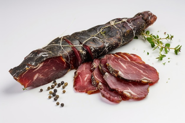 Photo basturma the delightful cured meat of armenian origin