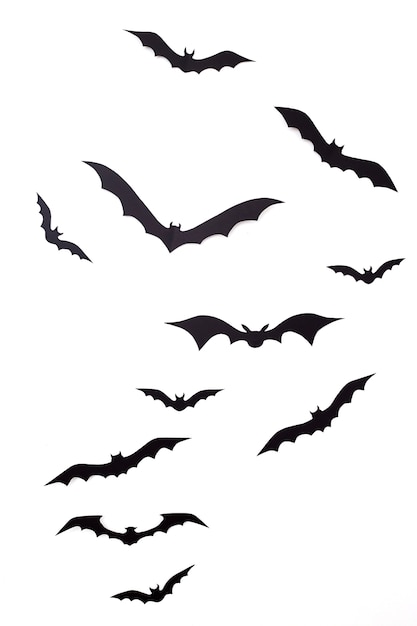 Bat paper decoration halloween