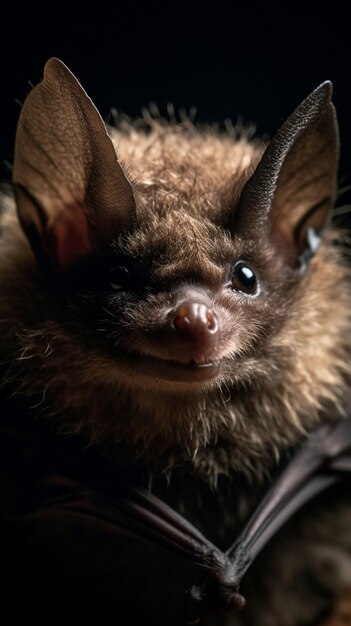 A bat with a nose that says bat on it